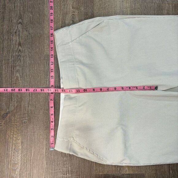 NWT Max Studio Women's XL Pull On High Rise Trouser Pants Black White Stripe​​ - Picture 4 of 6